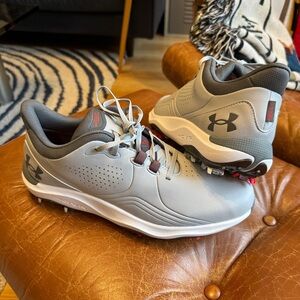 NEW- Under Armour Drive Pro HOVR Spiked Golf Shoes- size 10